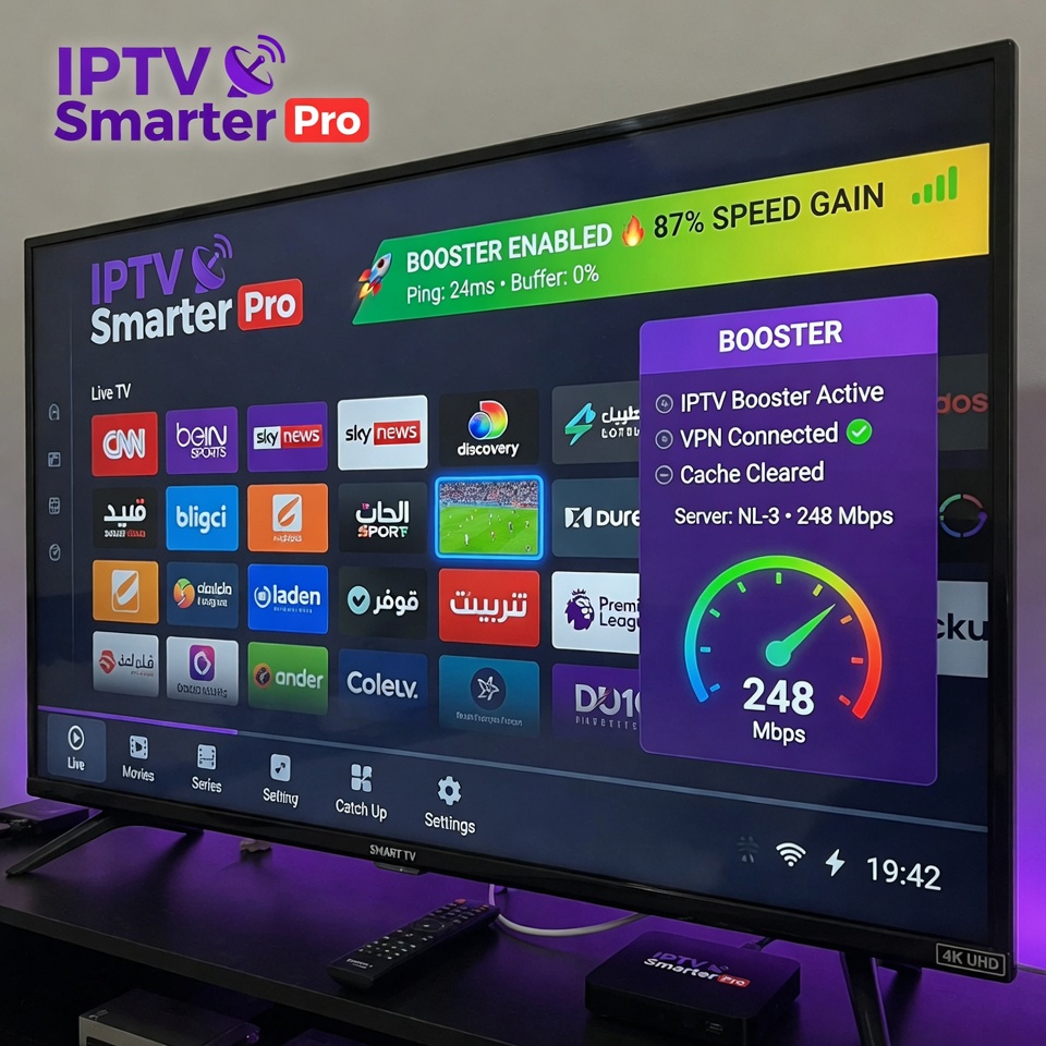 Best IPTV package Dubai with IPTV subscription service in Business Bay, JLT and across UAE for Smart TV, Android TV and 4K streaming.